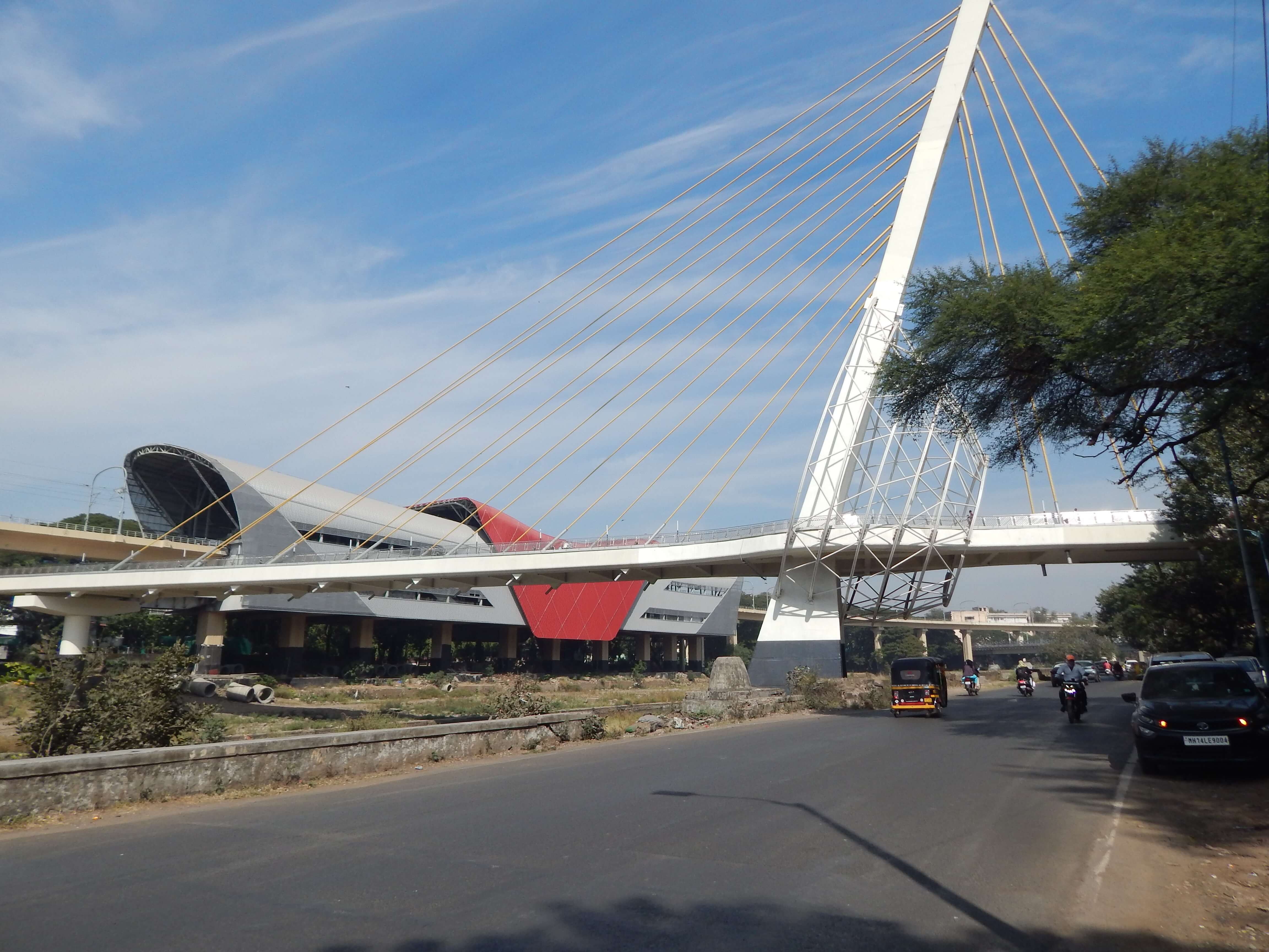 Bridge From Metro Station